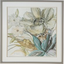 Floral Wall Art 75x75cm