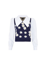 FI4683 TK Maxx shirt white&blue 1107