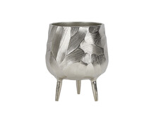 FI4625 silver plant pot 12938