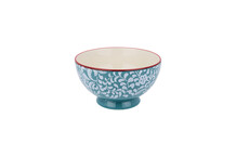 FI4564 Green Floral Patterned bowl 6410