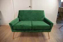 Green couch