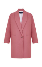 roze jas voor damen