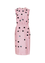 FI4683 TK Maxx gold label dress pink 1079