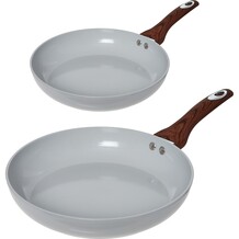 HS 4 Pack Grey Frying Pans