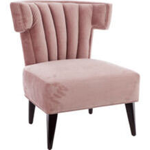 Mauve Velour Chair