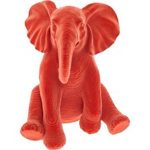 HS Orange Elephant Ornament