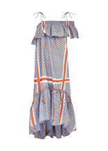 FI4683 TK Maxx gold label dress paisley 1072