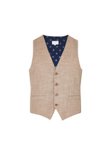 FI4683 TK Maxx mens waistcoat brown 1146