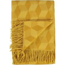 Geometric patterned throw