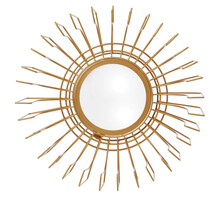 Gold Wire Mirror