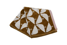 Bruine handdoek - klein