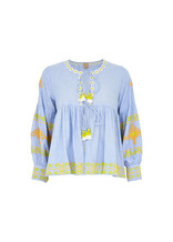 FI4683 TK Maxx gold label jacket blue 1097