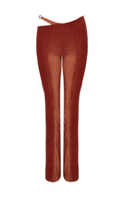 oranje broek voor damen