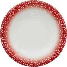 Red Patterned Bowl