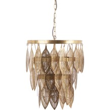 Ceiling Light Gold Leaves