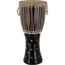 Black Djembe Drum