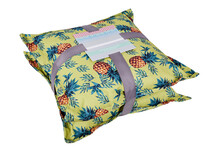 F5I4564 Alex & Parker Green Pineapple Outdoor Cushion x 2 6518