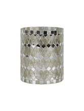 FI4625 glass silver pot 12895