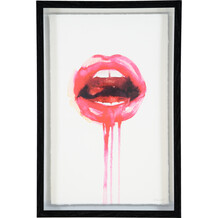 Lips Melt Wall art