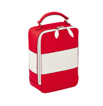 rood en witte handtas