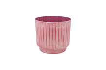 FI4564 Pink Tin Plant Pot 6419