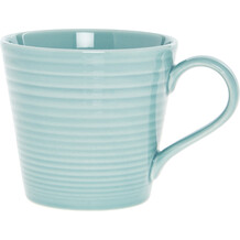 teal bue mug