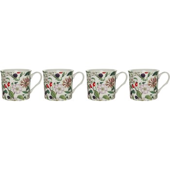 4x Fine China Mugs
