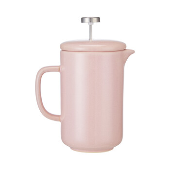 Roze koffiepot