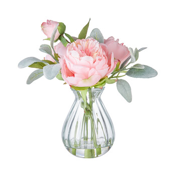 Kunstbloemen in vaas