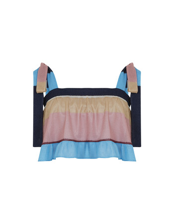 FI4701 TK MAXX gold label crop top 8727