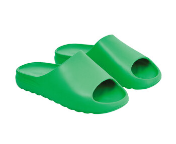 groene slippers