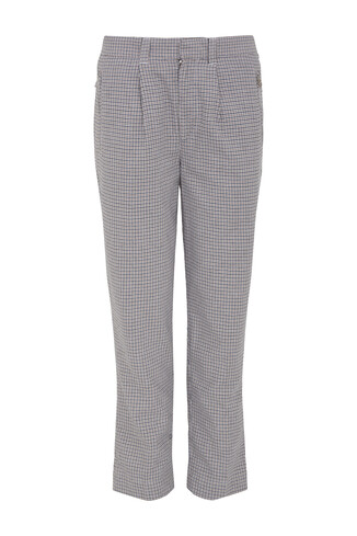 FI4644 TK MAXX CHECKED TROUSERS 356
