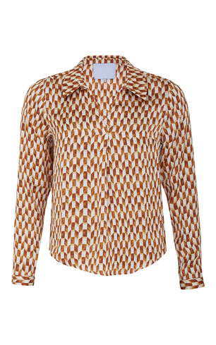 oranje blouse patroon