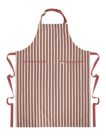 FI4625 pink stripes apron 13006