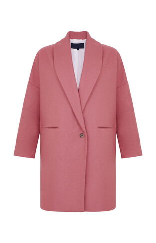 roze jas voor damen