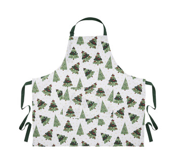 FI4625 christmas tree apron 13008