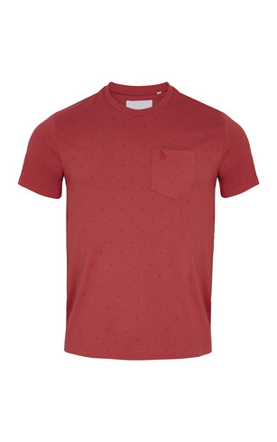 rood t-shirt voor heren