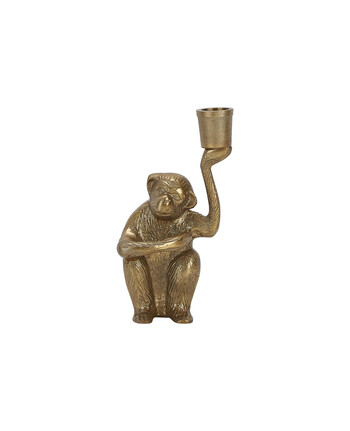 FI4625 monkey candle holder 12934