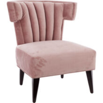 Mauve Velour Chair
