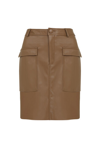 FI4644 TK MAXX BROWN SKIRT 367