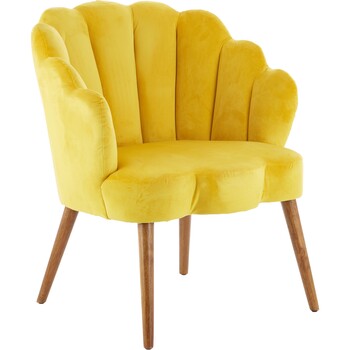 HS Yellow Scallop Chair