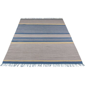 Blue and Grey Rug 230x160cm