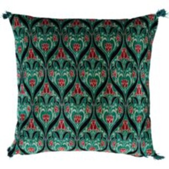Multicoloured nouveau cushion