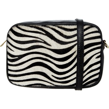Womens Black and White Shoulder Bag