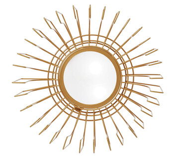 Gold Wire Mirror