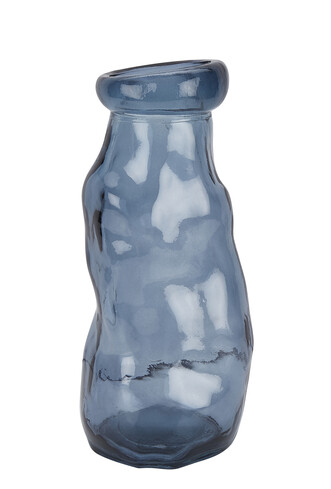 gerecyclede glazen vaas