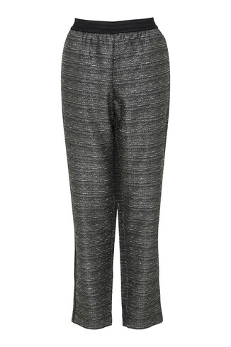 zilveren broek voor dames