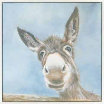 Wilbur Donkey Canvas