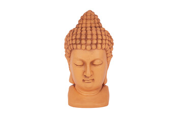 FI4564 Orange Buddha Head 6455