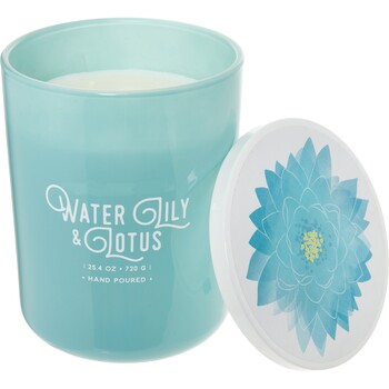Water Lily and Lotus scented candle